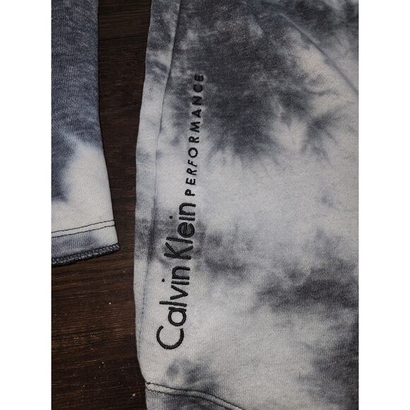 Calvin Klein Preformace Tie Dye Roll Tab Sleeves Sweatshirt Plus Size 1X - Picture 5 of 7